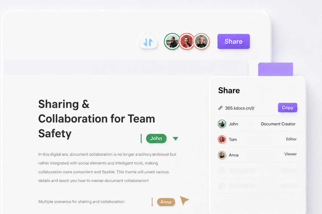 Sharing and permissions